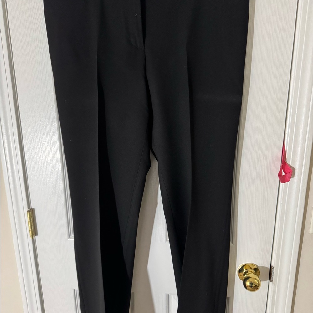 LOFT Black Trousers Straight-Leg Professional
